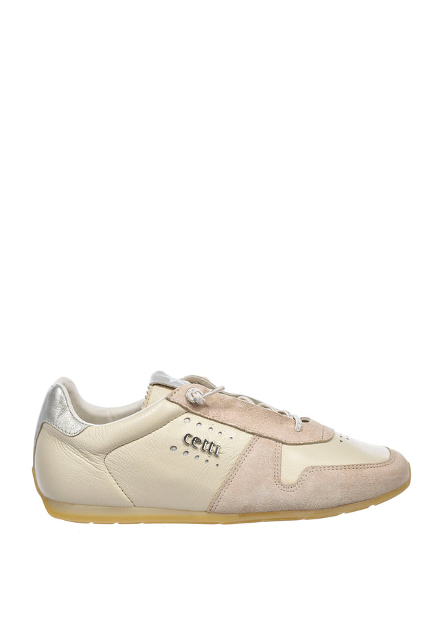 Sneakersy damskie Cetti C-1379 SRA V26 ANTE-GORDON BEIGE