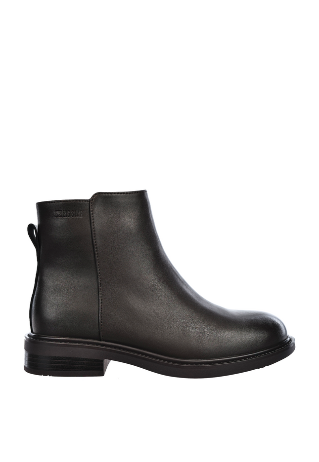 Skórzane botki damskie BIG STAR UU274353