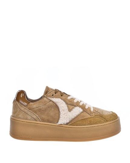 Sneakersy damskie Victoria 1265104-TAUPE