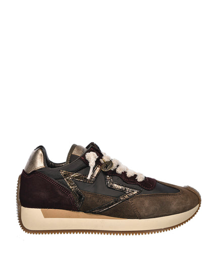 Sneakersy damskie Cetti C-1375 SRA INV27 COFFEE