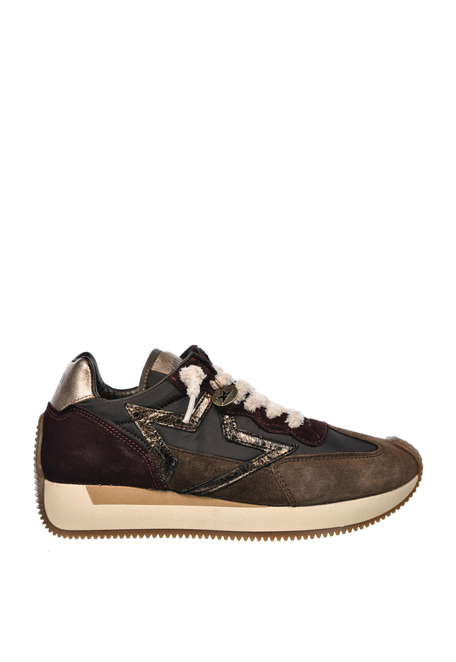 Sneakersy damskie Cetti C-1375 SRA INV27 COFFEE