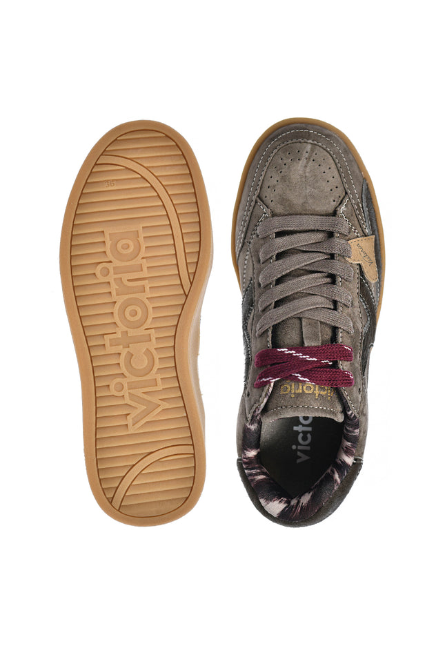 Sneakersy damskie Victoria 1265105-KAKI