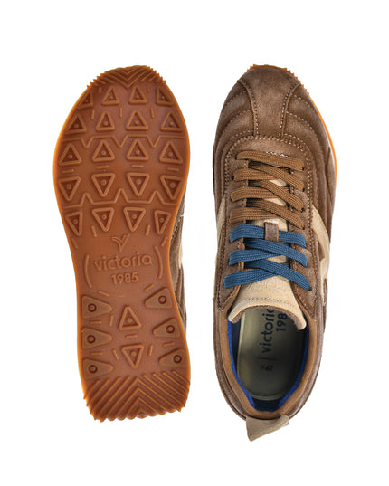 Sneakersy męskie Victoria 8812102-MARRON