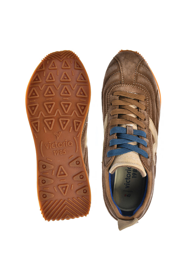 Sneakersy męskie Victoria 8812102-MARRON