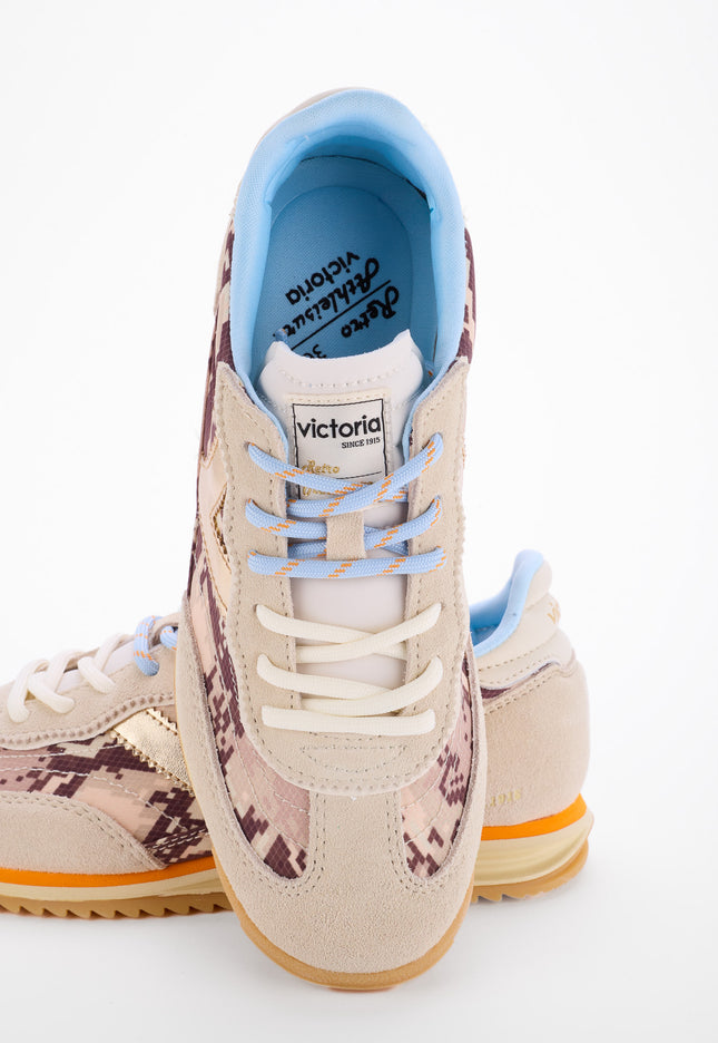 Sneakersy damskie Victoria 1158112 BEIGE