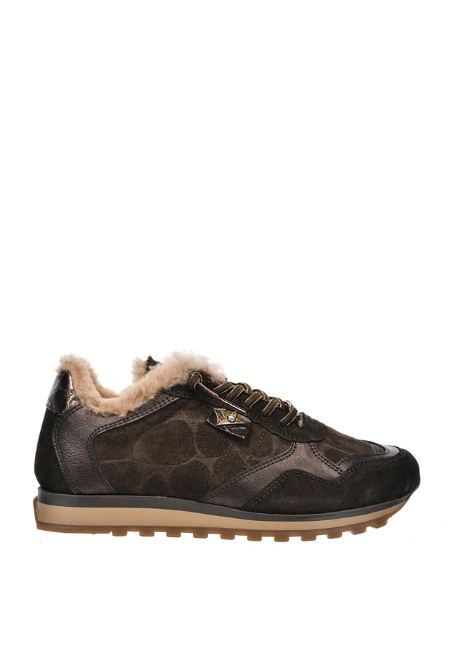 Sneakersy damskie Cetti C-848 SRA INV27 COFFEE