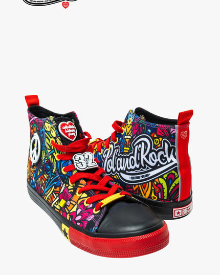 Trampki BIG STAR x Pol'and'Rock Festival Czarne