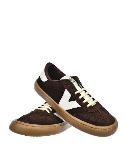 Sneakersy damskie barefoot Victoria 1186103 CHOCOLATE