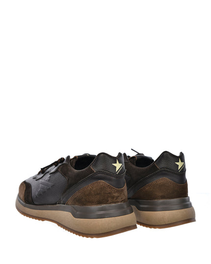 Sneakersy męskie Cetti C-1429 INV27 COFFEE