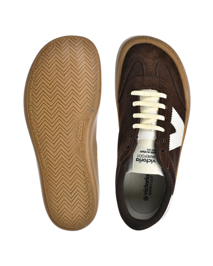 Sneakersy damskie barefoot Victoria 1186103 CHOCOLATE