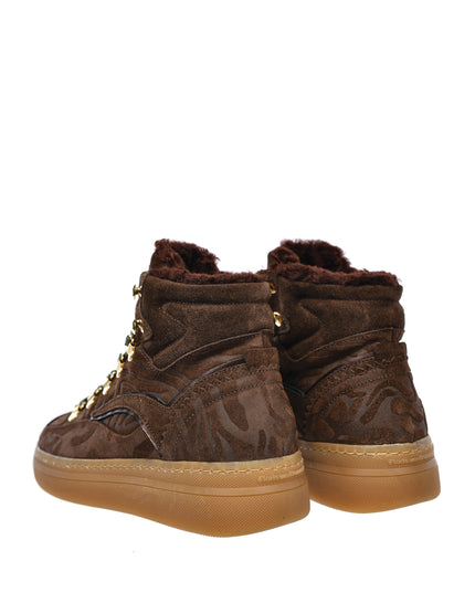 Botki Damskie Floris Van Bommel SFW-10175-21-01 -Dark Brown