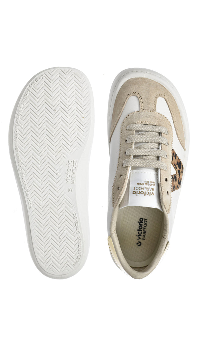 Sneakersy damskie barefoot Victoria 1186101 BEIGE