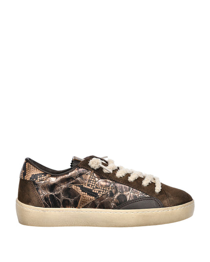 Sneakersy damskie Cetti C-1342 SRA INV27 BROWN