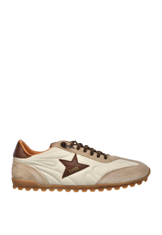 Sneakersy męskie Cetti C-1409 INV27 OFF WHITE