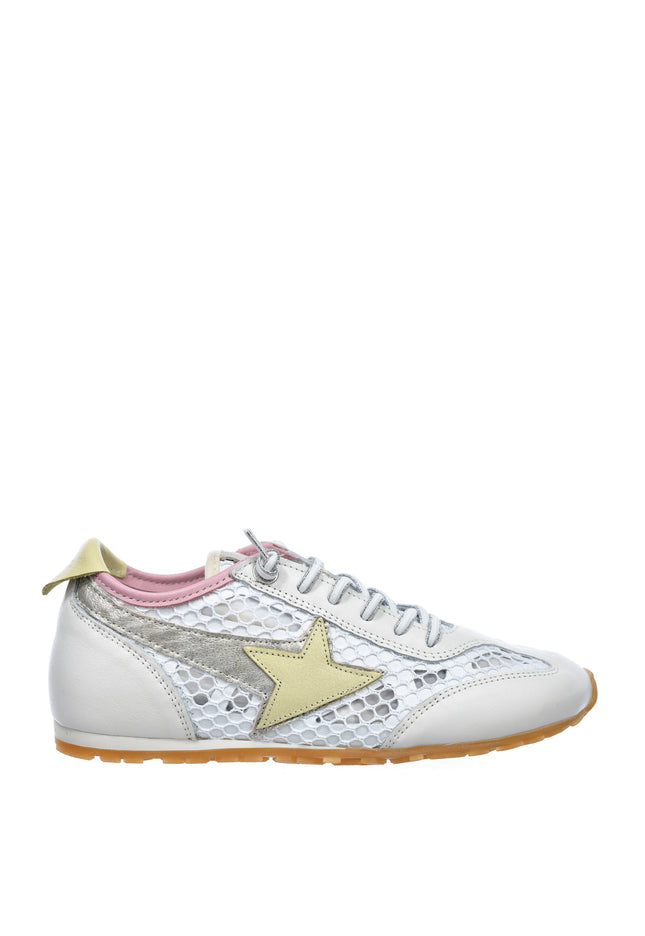 Sneakersy damskie Cetti C-1409 SRA V26 SANDWICH BLANCO