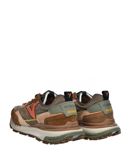 Sneakersy męskie Victoria 8811107-MARRON