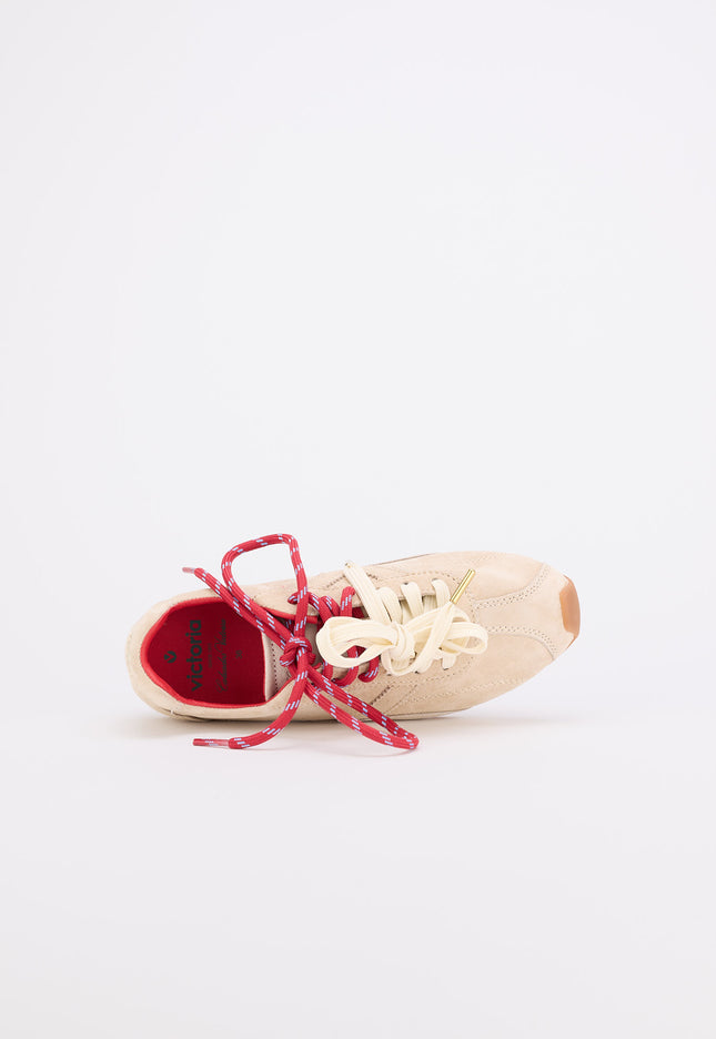 Sneakersy damskie Victoria 1159102 BEIGE