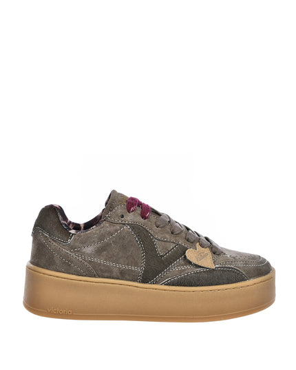 Sneakersy damskie Victoria 1265105-KAKI
