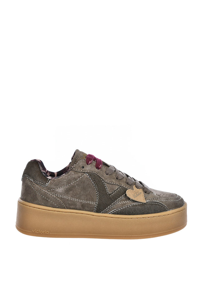 Sneakersy damskie Victoria 1265105-KAKI