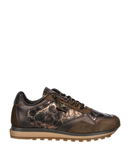 Sneakersy damskie Cetti C-848 SRA INV27 BROWN