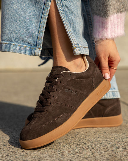 Sneakersy  skórzane  damskie BIG STAR UU274047