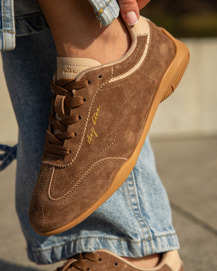 Sneakersy  skórzane damskie BIG STAR  TT274662
