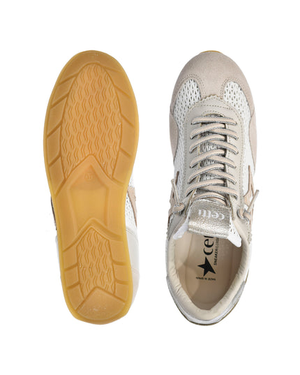Sneakersy damskie Cetti C-1259 SRA ZERO V26 ANTE-REJILLA BLANCO