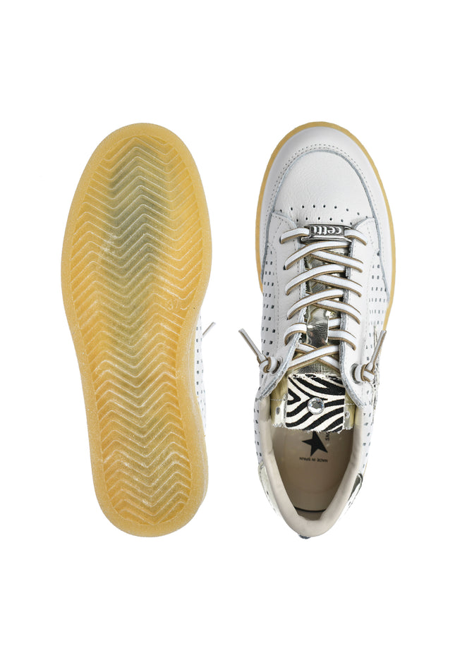 Sneakersy damskie Cetti C-1400 SRA V26 NATURE BLANCO