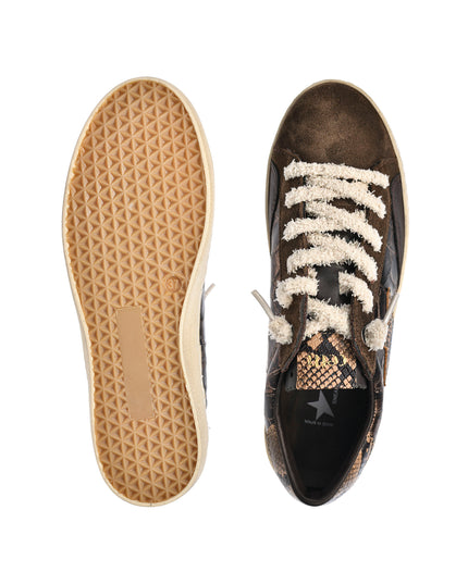 Sneakersy damskie Cetti C-1342 SRA INV27 BROWN
