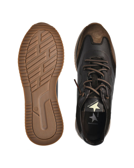 Sneakersy męskie Cetti C-1429 INV27 COFFEE
