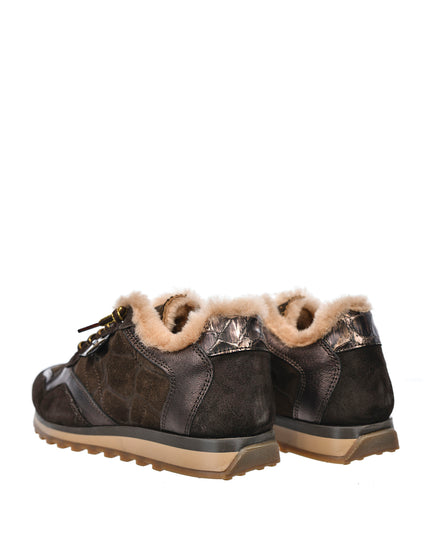 Sneakersy damskie Cetti C-848 SRA INV27 COFFEE