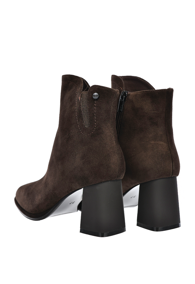 Zamszowe botki damskie BIG STAR UU274379