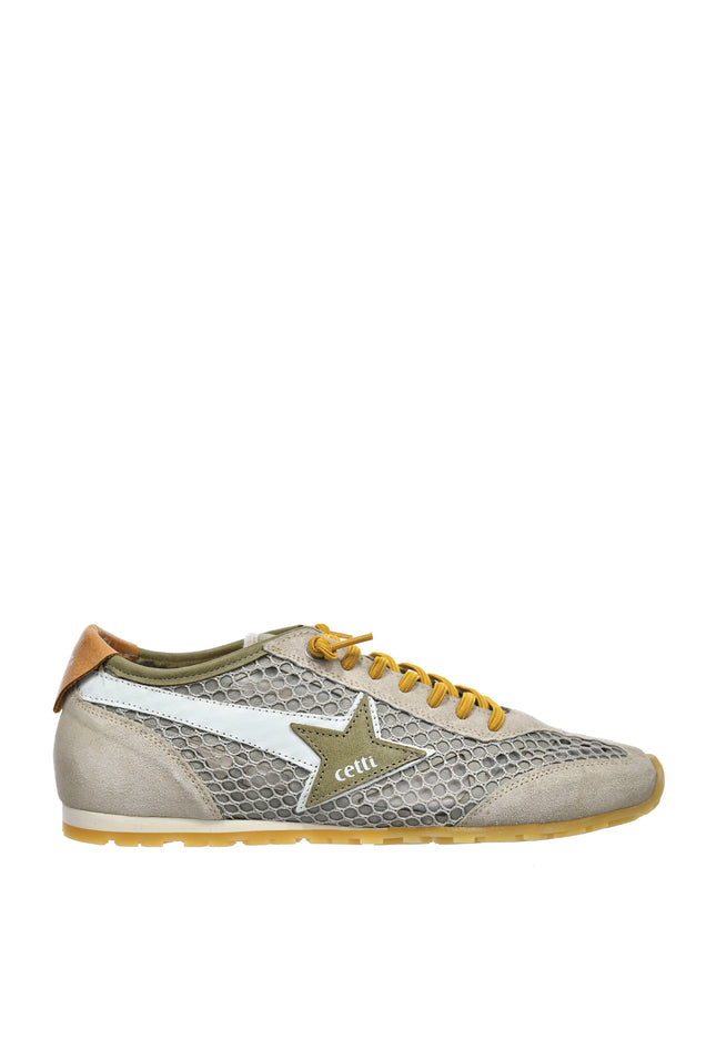 Sneakersy męskie Cetti C-1409 V26 SANDWITCH WASABI