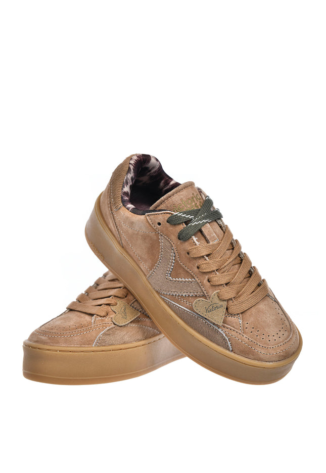 Sneakersy damskie Victoria 1265105-BEIGE