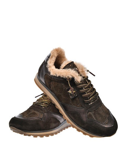 Sneakersy damskie Cetti C-848 SRA INV27 COFFEE