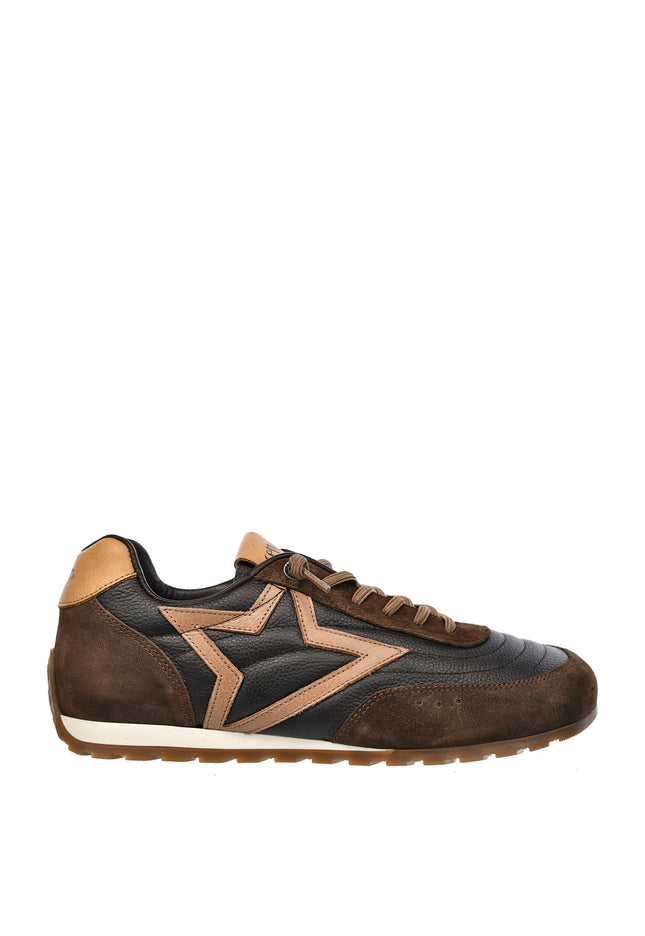 Sneakersy męskie Cetti C-1424 INV27 CACAO