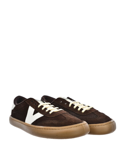 Sneakersy damskie barefoot Victoria 1186103 CHOCOLATE