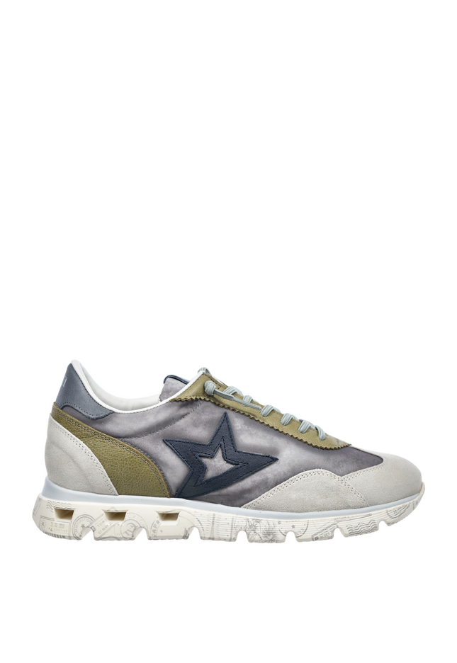 Sneakersy męskie Cetti C-1259 XL V26 ANTE-USED TITANIO