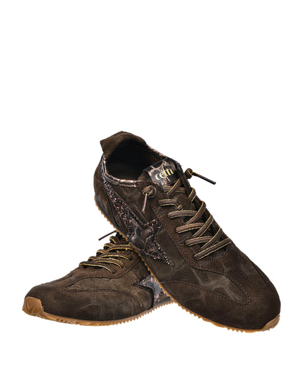 Sneakersy damskie Cetti C-1409 SRA INV27 COFFEE