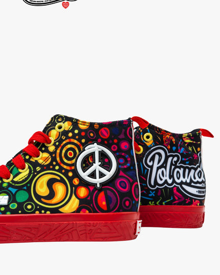 Trampki BIG STAR x Pol'and'Rock Festival Czerwone