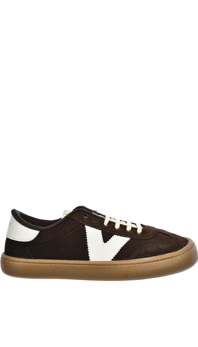 Sneakersy damskie barefoot Victoria 1186103 CHOCOLATE