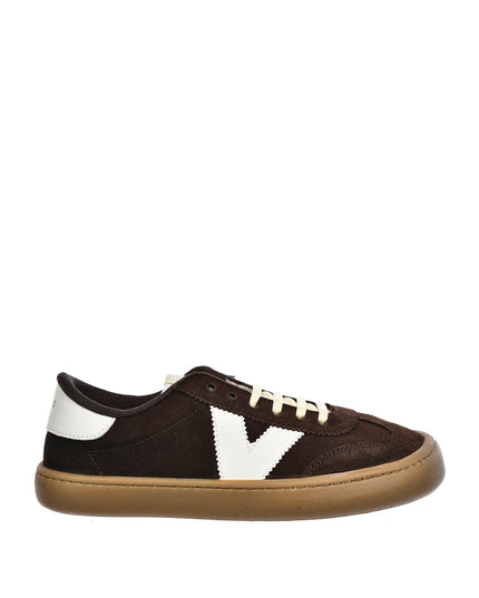 Sneakersy damskie barefoot Victoria 1186103 CHOCOLATE
