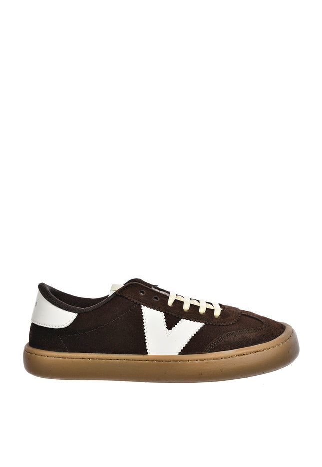 Sneakersy damskie barefoot Victoria 1186103 CHOCOLATE