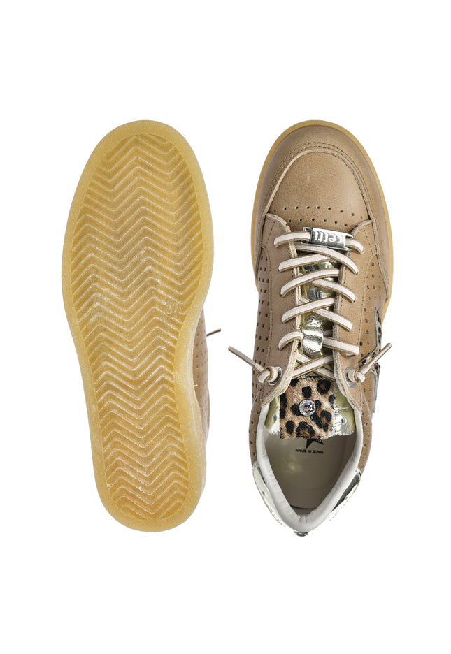 Sneakersy damskie Cetti C-1400 SRA V26 NATURE TAUPE