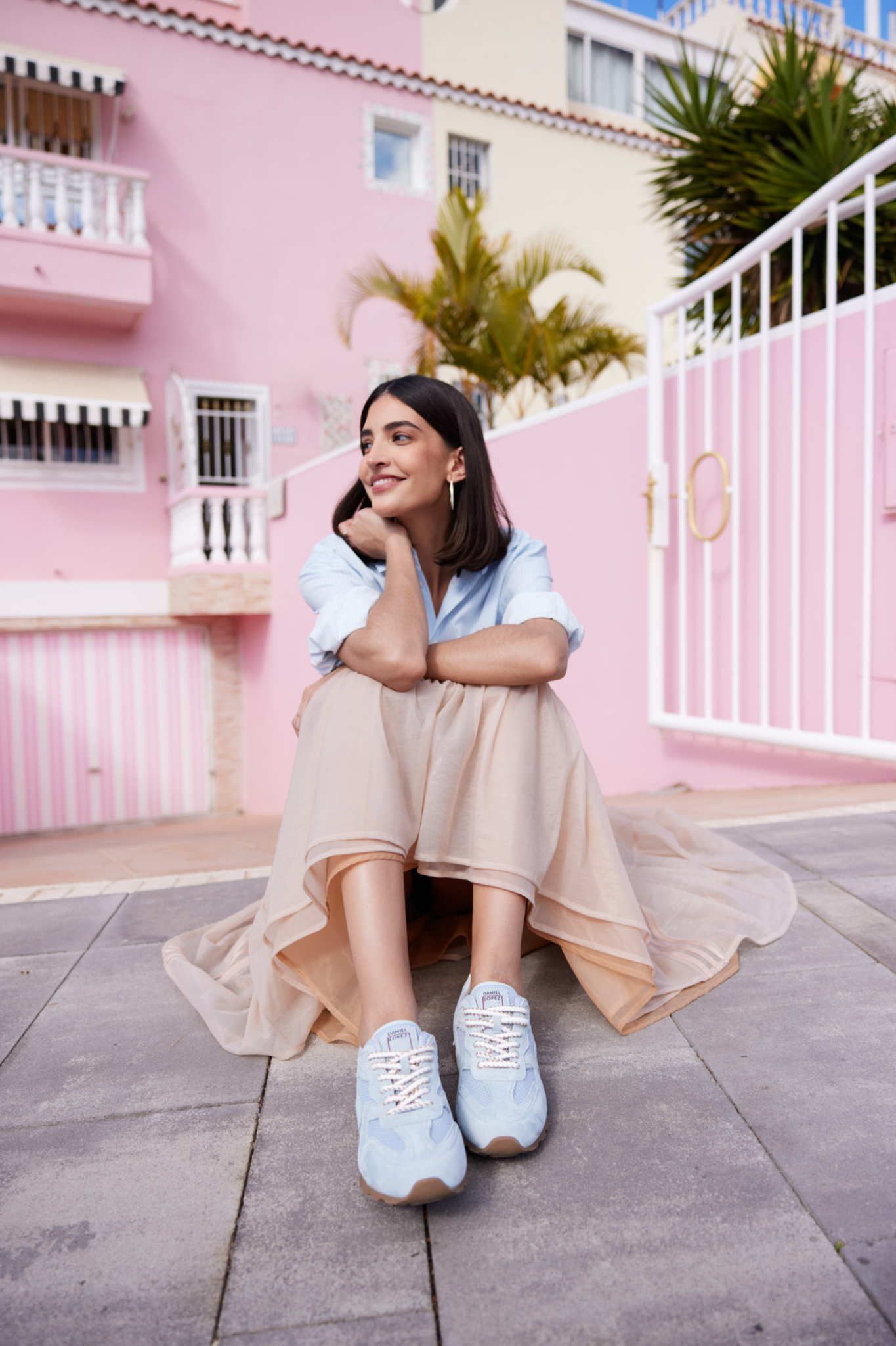 Sneakersy damskie REBECA Daniel Lopez TT2D4091