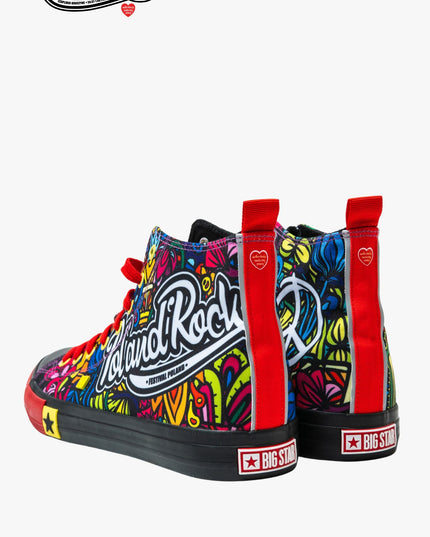 Trampki BIG STAR x Pol'and'Rock Festival Czarne