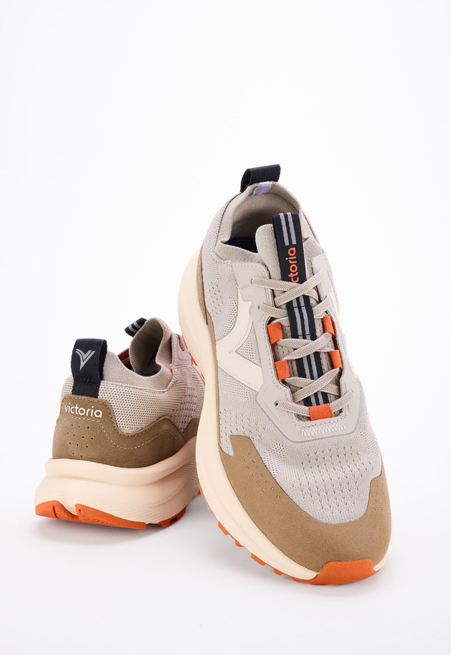 Sneakersy męskie Victoria 8815100 TAUPE