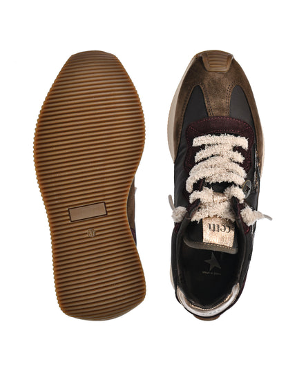 Sneakersy damskie Cetti C-1375 SRA INV27 COFFEE