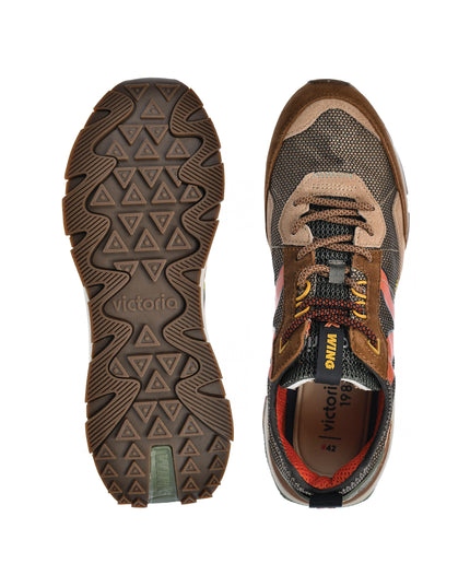 Sneakersy męskie Victoria 8811107-MARRON