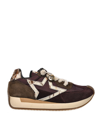 Sneakersy damskie Cetti C-1375 SRA INV27 BURDEOS